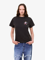 CARNE BOLLENTE Velo Valentine t-shirt off black
