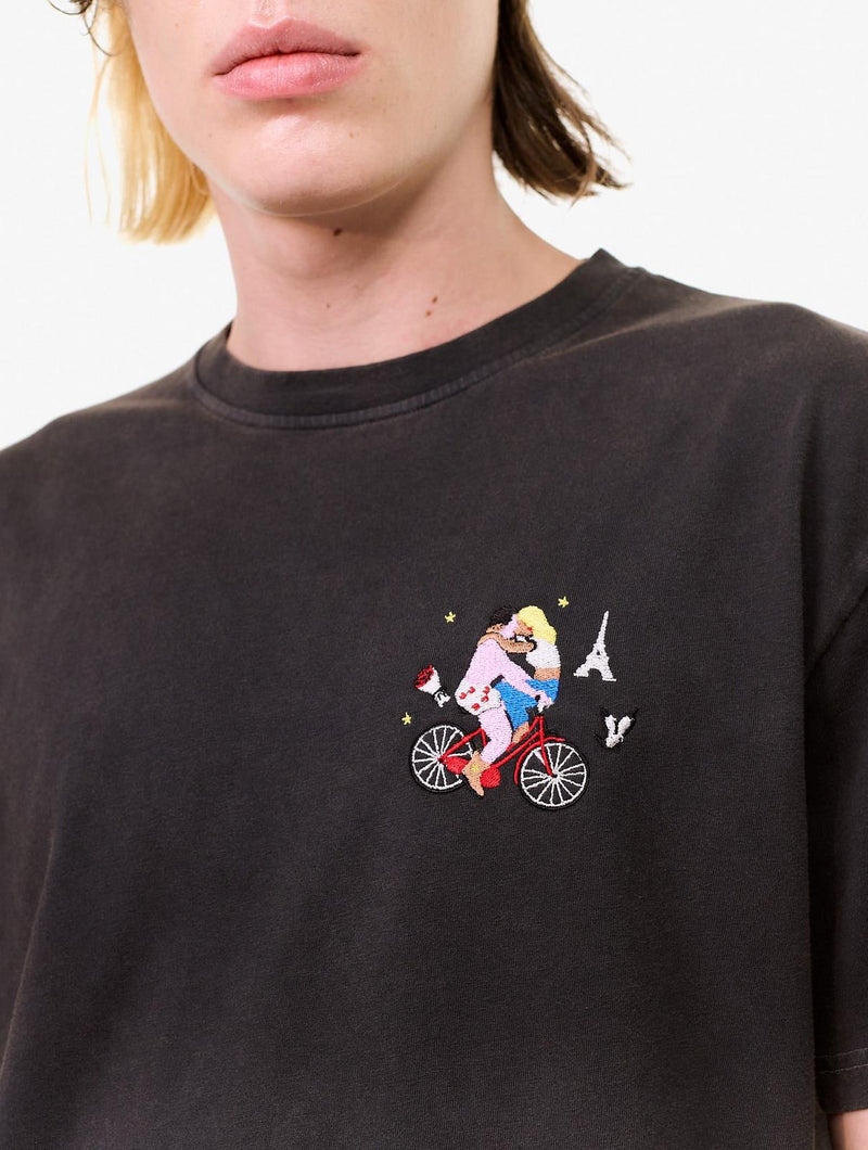 CARNE BOLLENTE Velo Valentine t-shirt off black