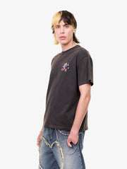 CARNE BOLLENTE Velo Valentine t-shirt off black