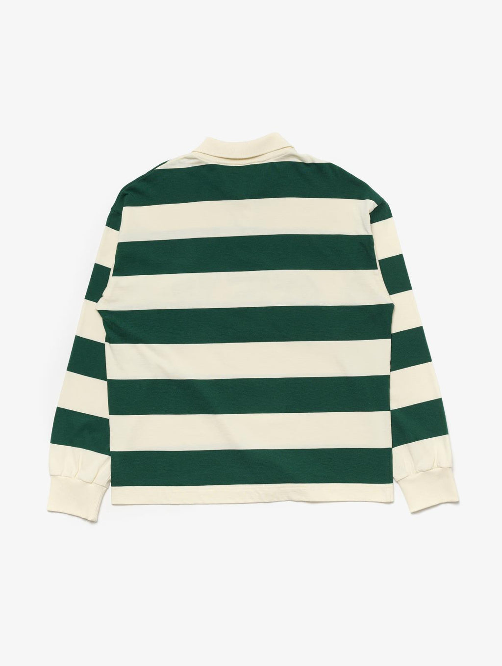 CARNE BOLLENTE What a player striped longsleeve polo