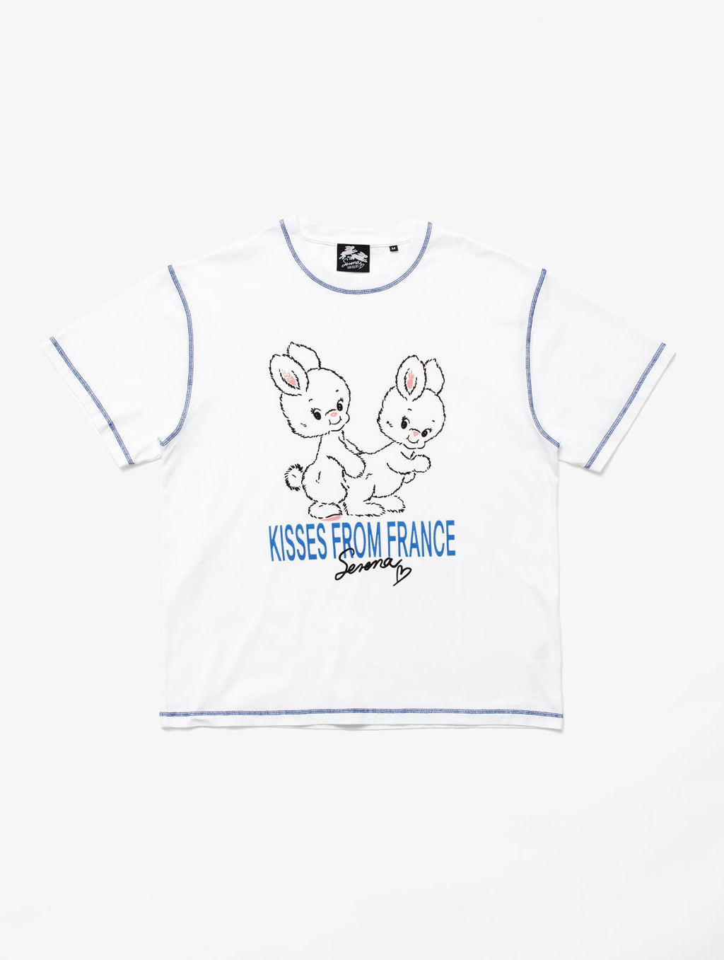 CARNE BOLLENTE XOXO, Serena t-shirt white