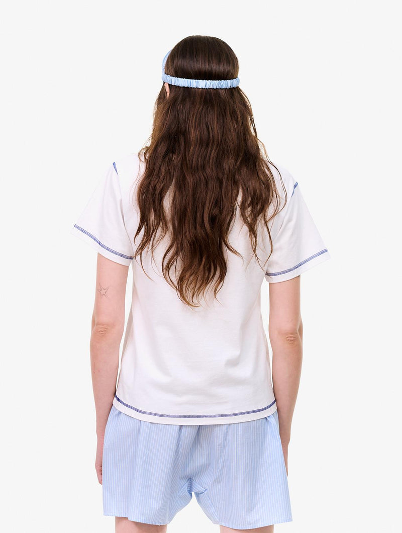 CARNE BOLLENTE XOXO, Serena t-shirt white