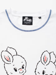 CARNE BOLLENTE XOXO, Serena t-shirt white