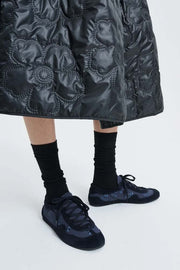 CECILIE BAHNSEN Blaise soft sneakers navy