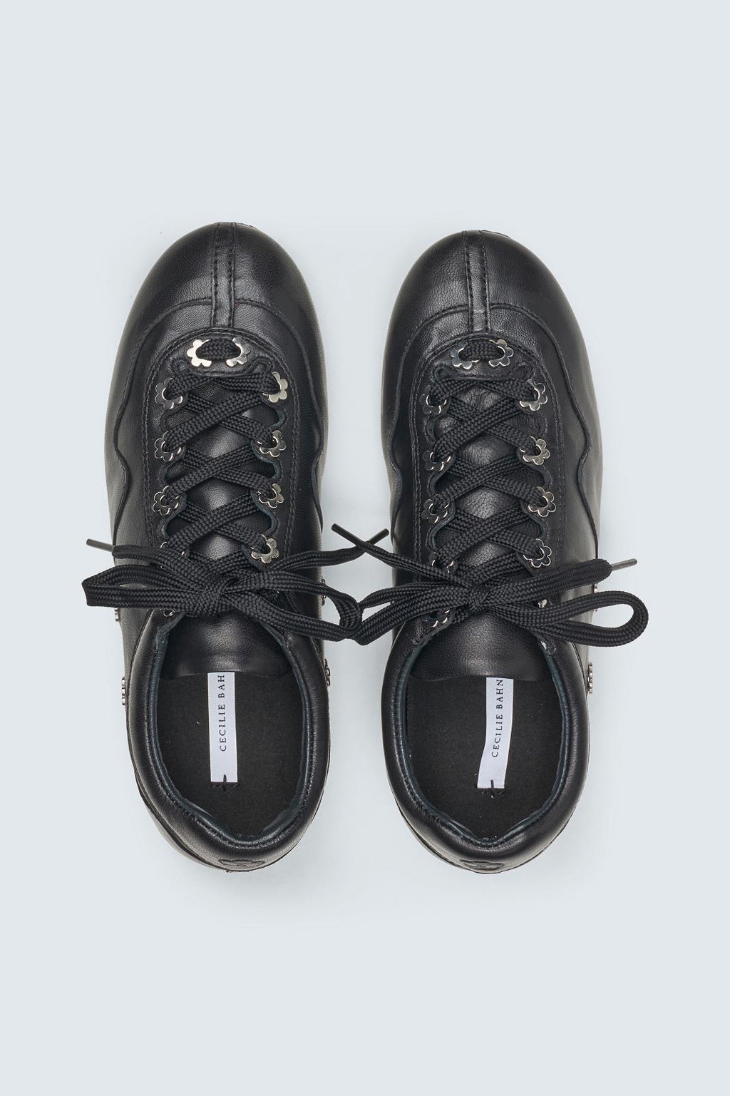 CECILIE BAHNSEN Blaise stud sneakers black