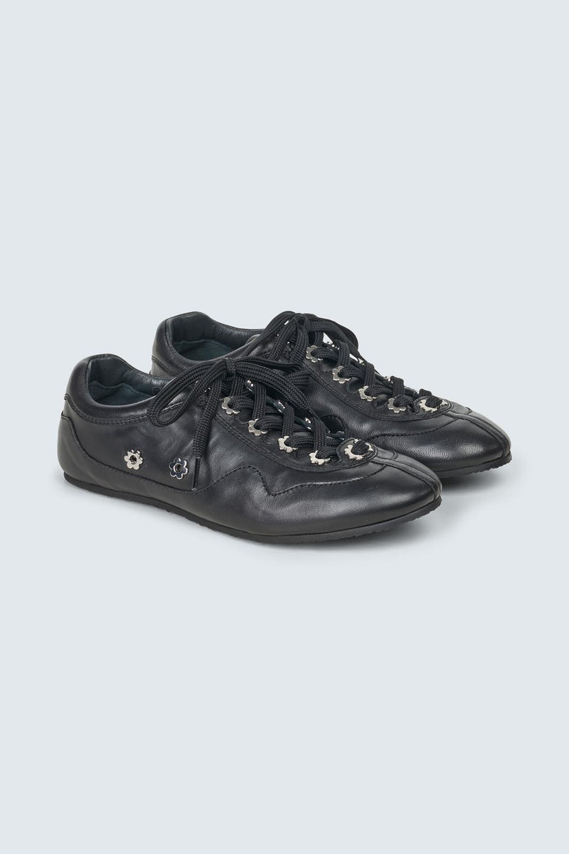 CECILIE BAHNSEN Blaise stud sneakers black