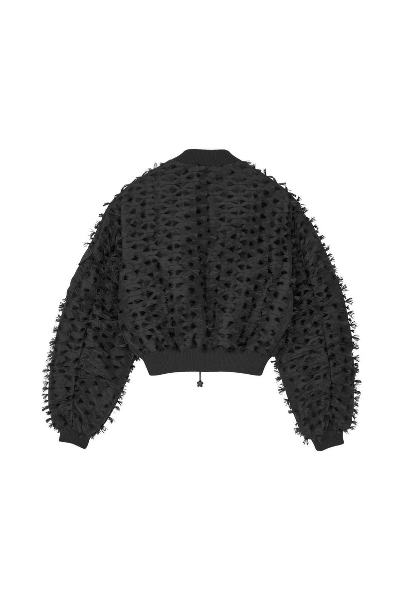 CECILIE BAHNSEN Callie bomber black