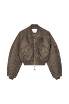 CECILIE BAHNSEN Callie bomber brown