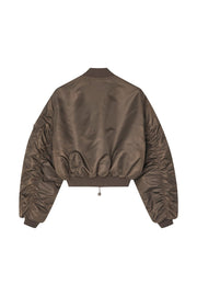 CECILIE BAHNSEN Callie bomber brown
