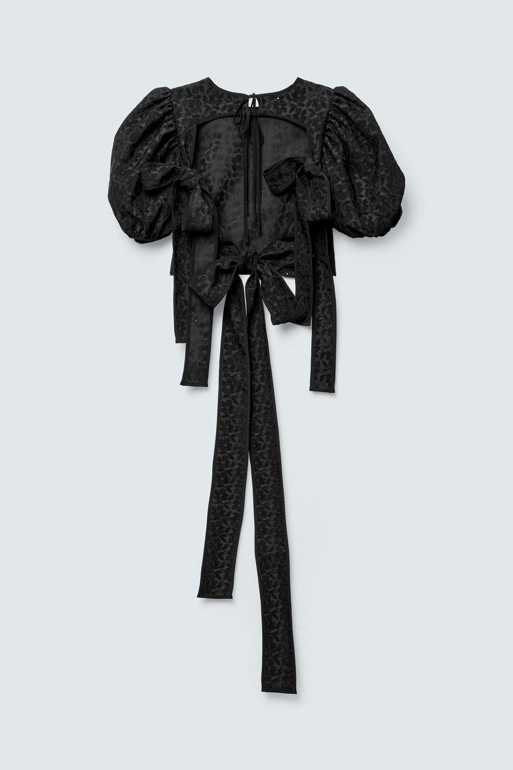CECILIE BAHNSEN Faris top black