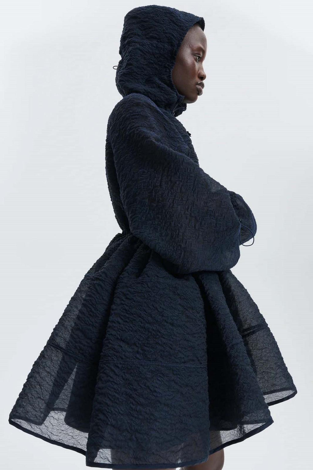 CECILIE BAHNSEN Freesia dress navy