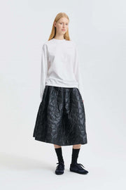 CECILIE BAHNSEN Lily t-shirt white silver
