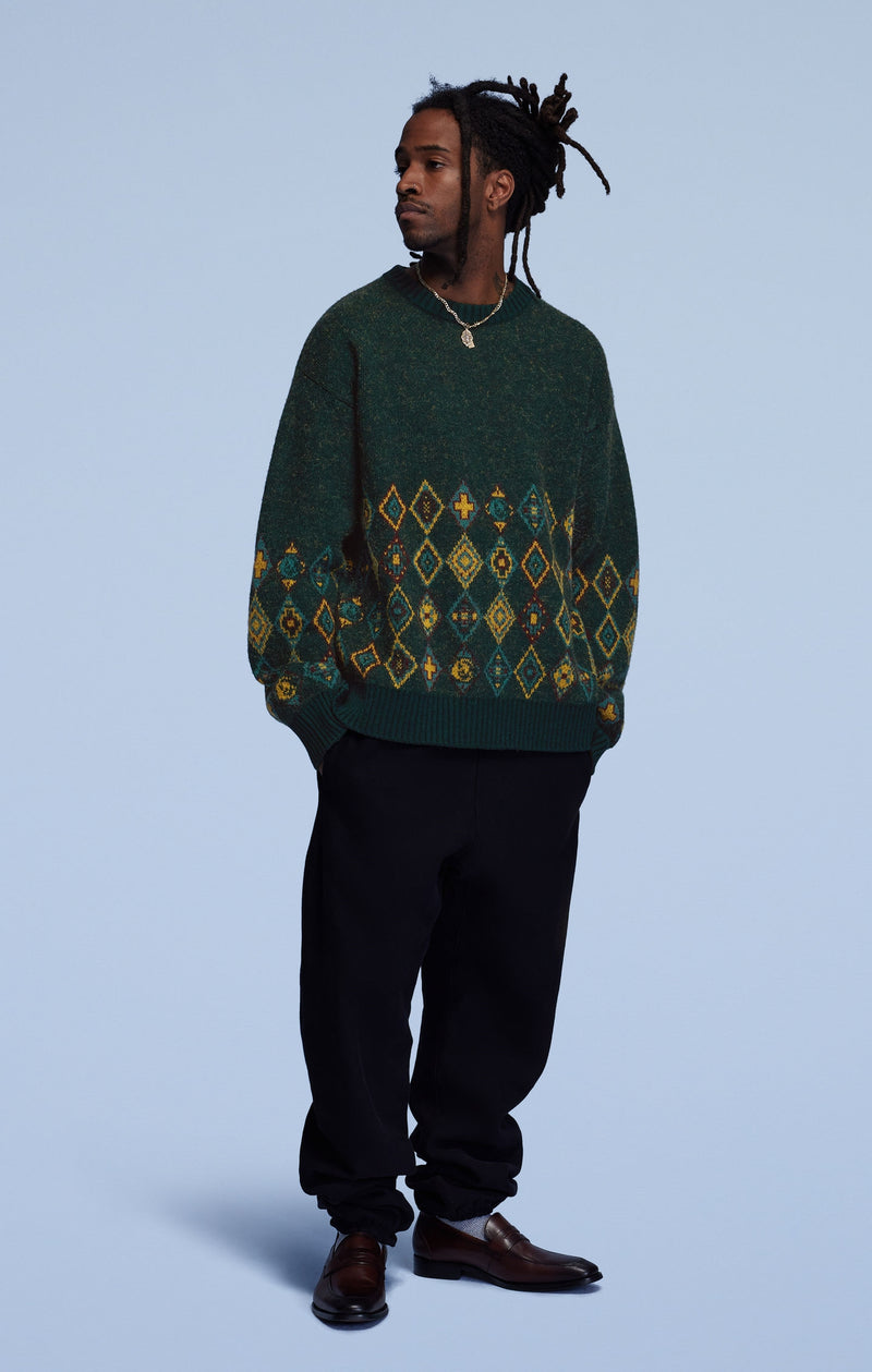 MARRAKESH CREWNECK KNIT SWEATER