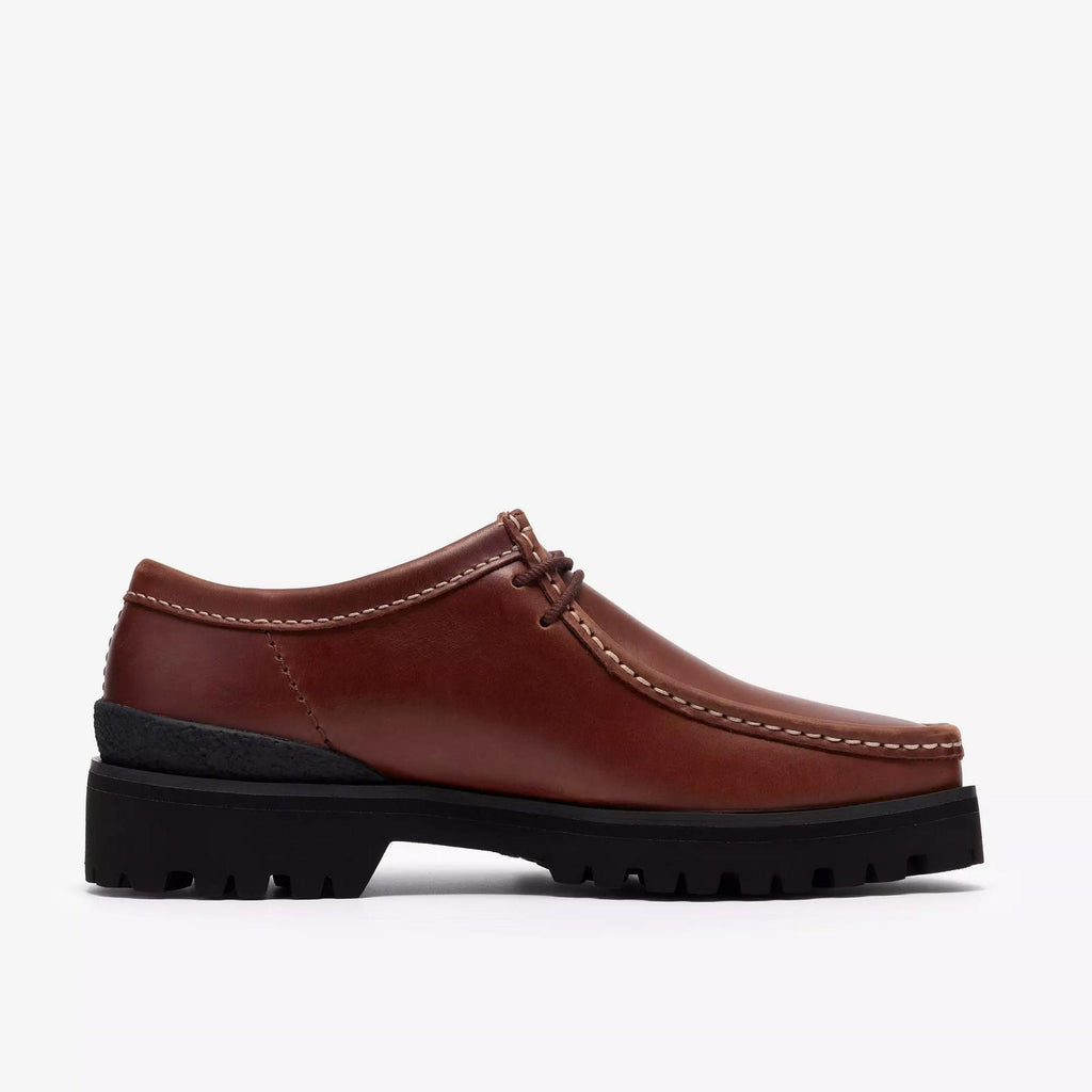 CLARKS Walla Yukoner brown leather