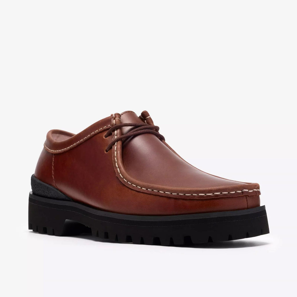 CLARKS Walla Yukoner brown leather