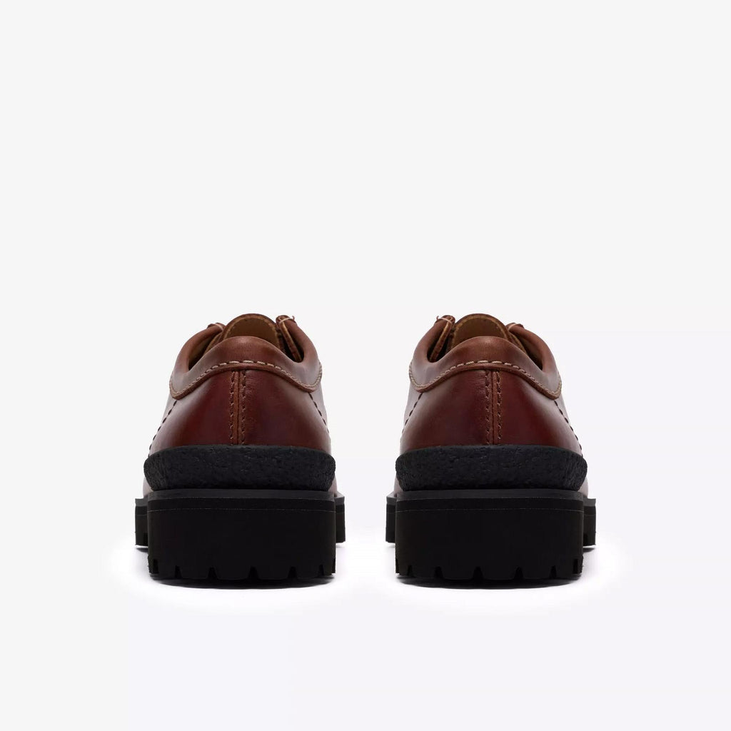 CLARKS Walla Yukoner brown leather