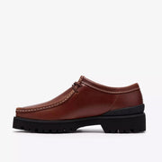 CLARKS Walla Yukoner brown leather