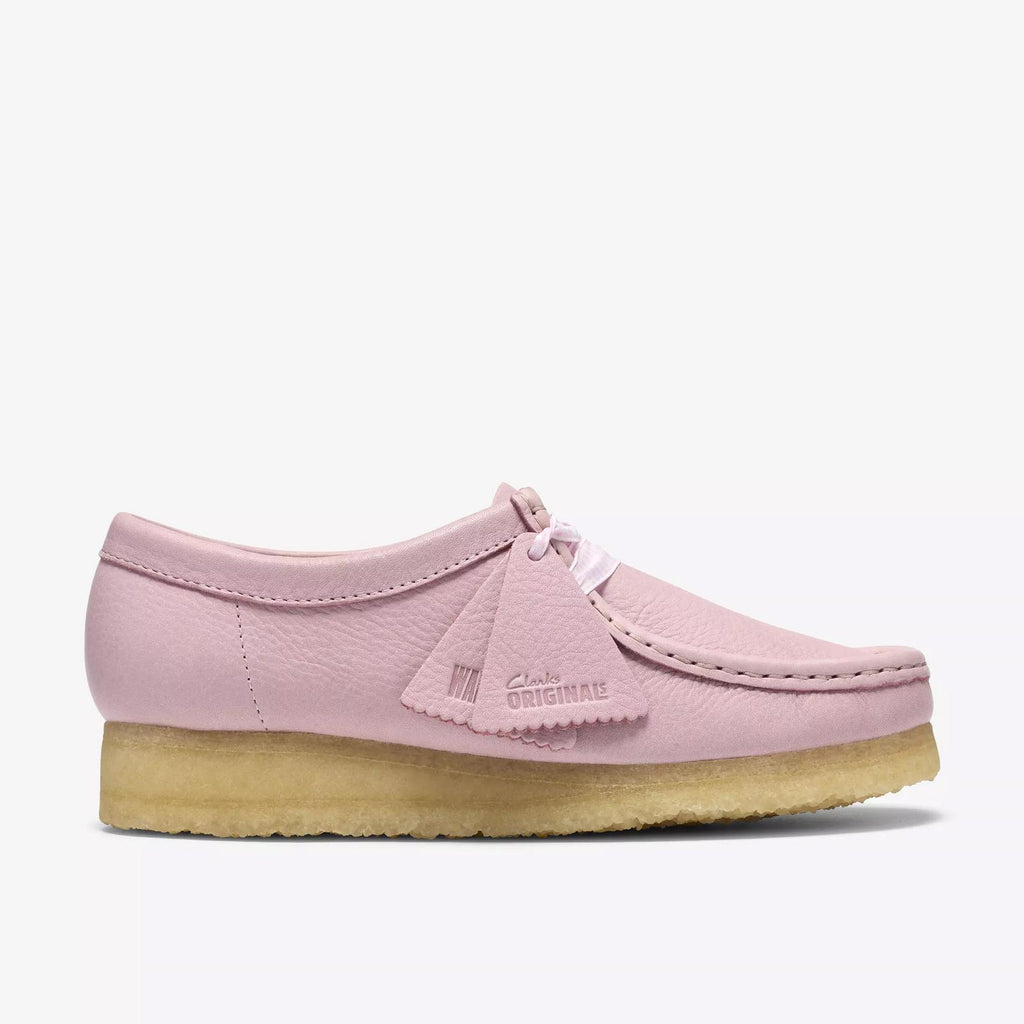 CLARKS Wallabee baby pink