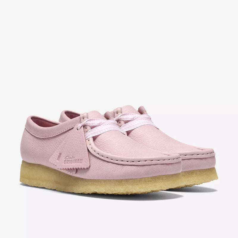CLARKS Wallabee baby pink