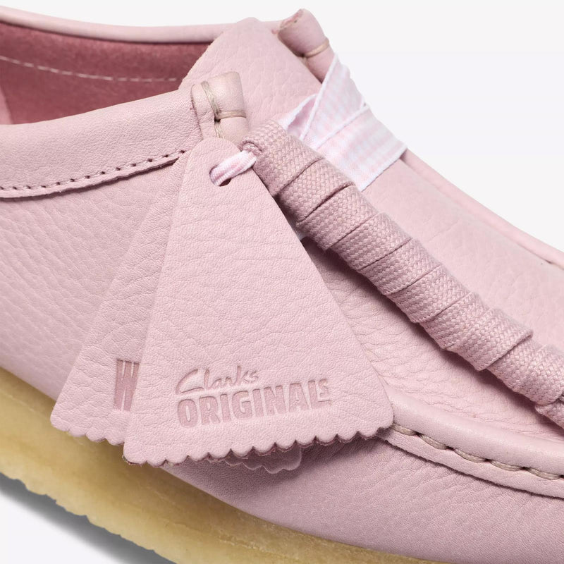 CLARKS Wallabee baby pink