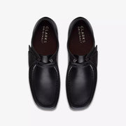 CLARKS Wallabee black leather