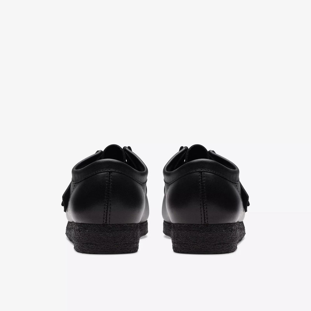 CLARKS Wallabee black leather