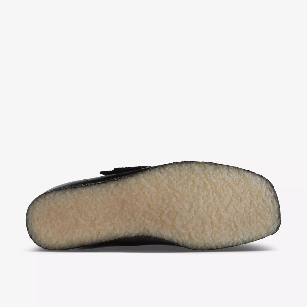 CLARKS Wallabee black leather