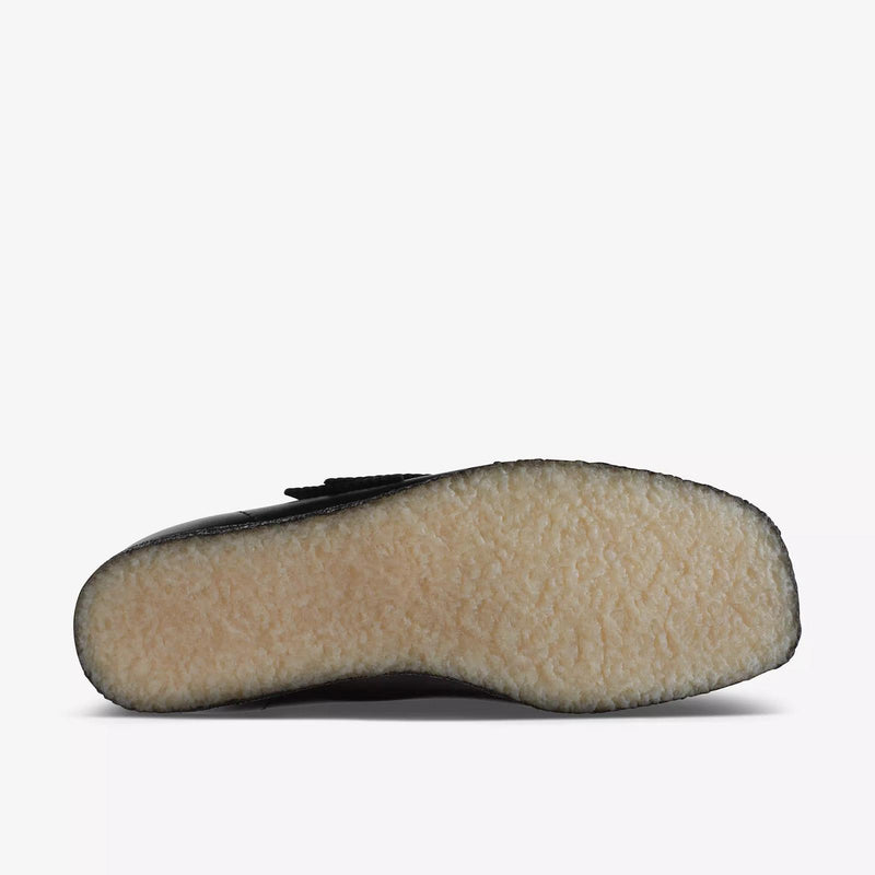 CLARKS Wallabee black leather