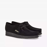 CLARKS Wallabee black suede