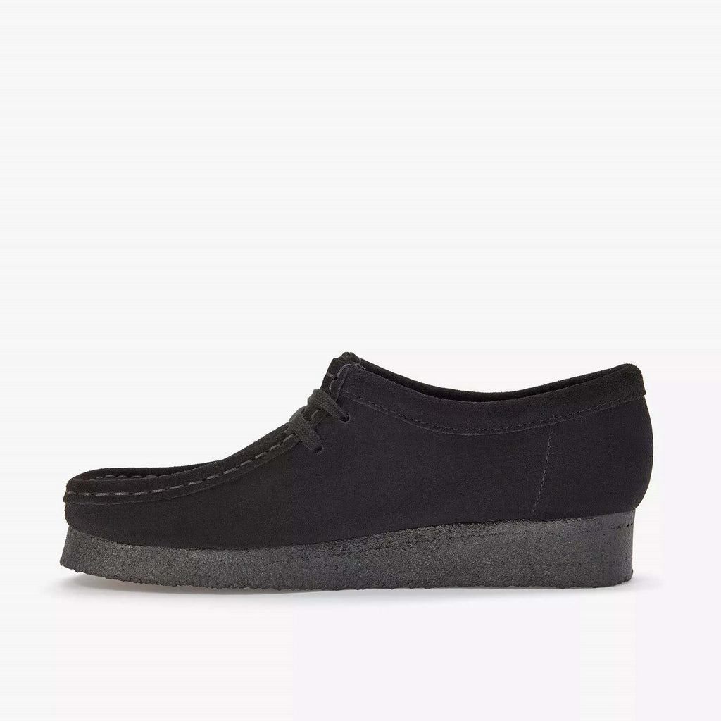 CLARKS Wallabee black suede