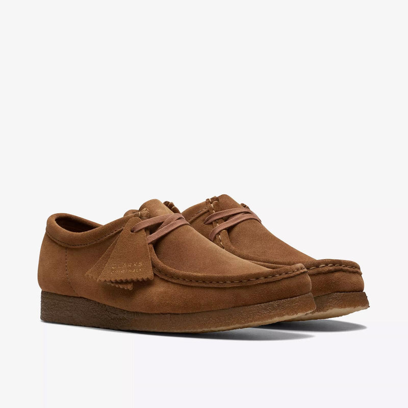 CLARKS Wallabee cola brown
