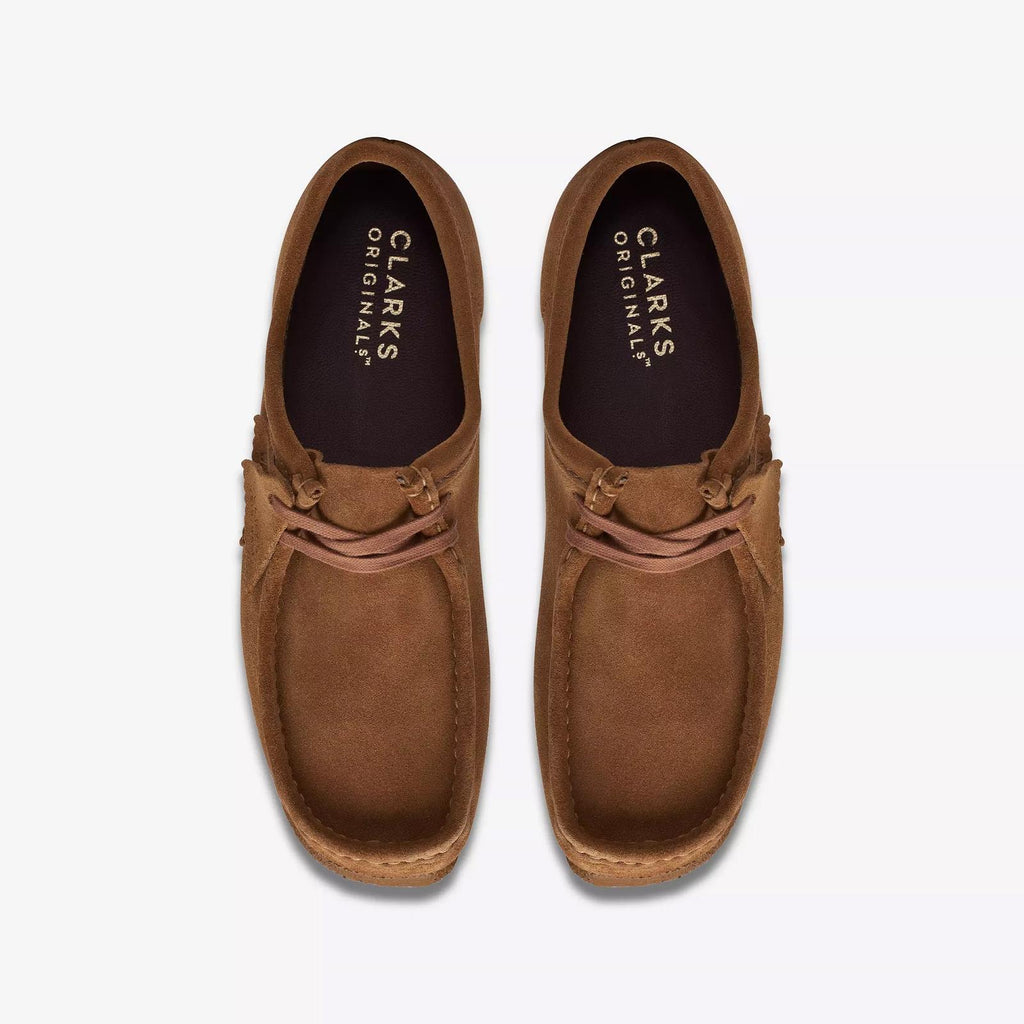 CLARKS Wallabee cola brown