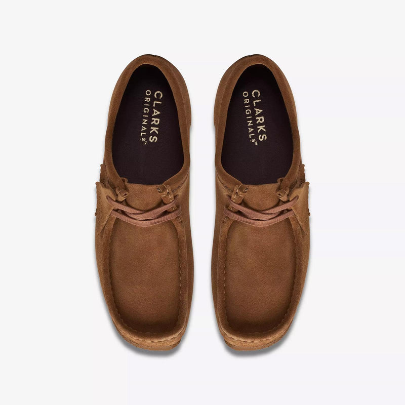 CLARKS Wallabee cola brown