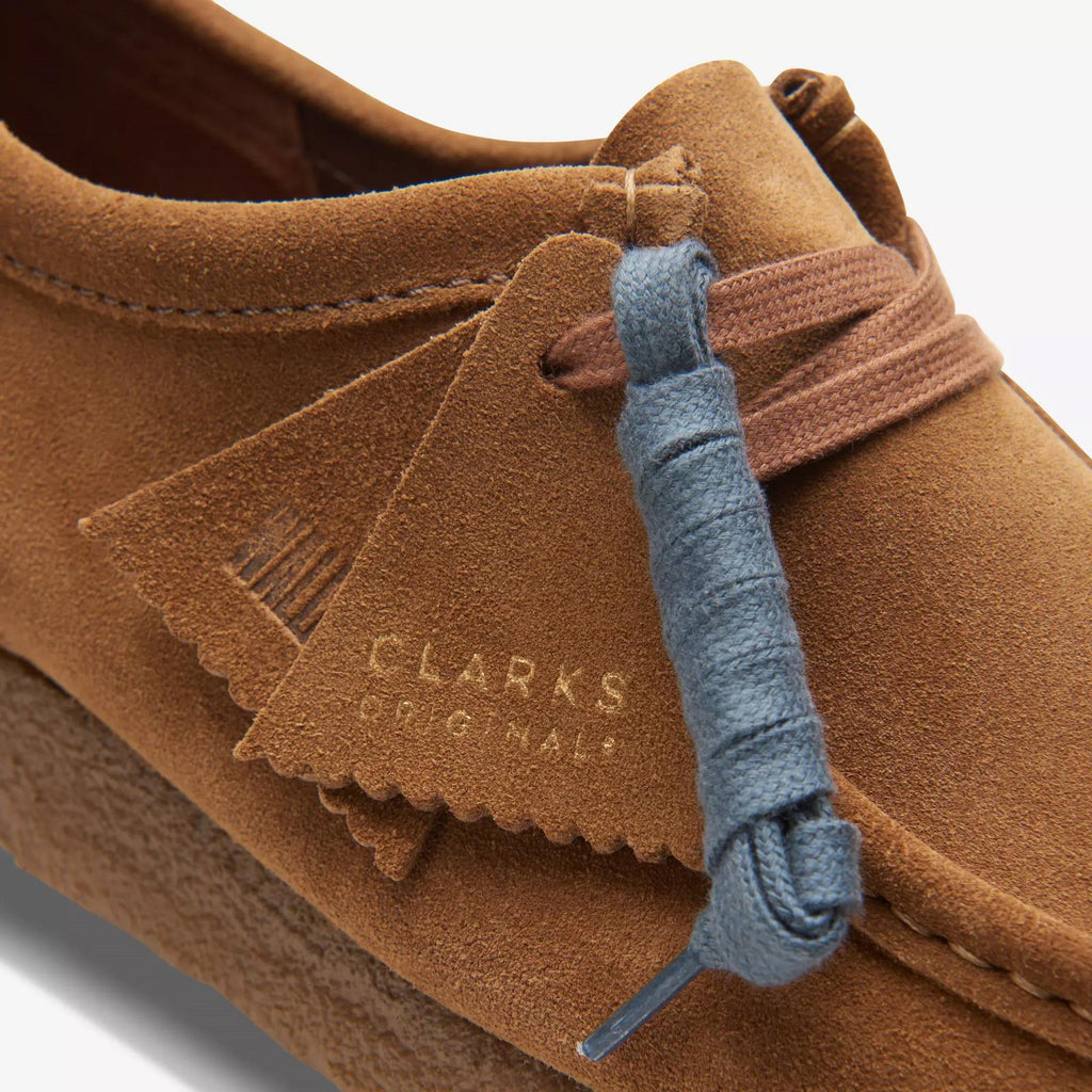 CLARKS Wallabee cola brown