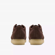 CLARKS Wallabee dark brown suede