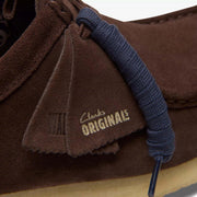 CLARKS Wallabee dark brown suede