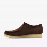 CLARKS Wallabee dark brown suede