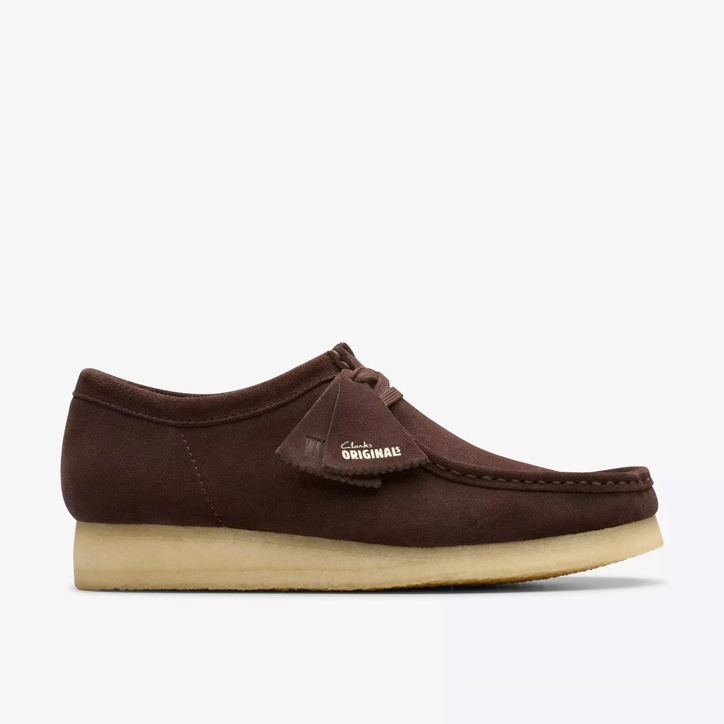 CLARKS Wallabee dark brown