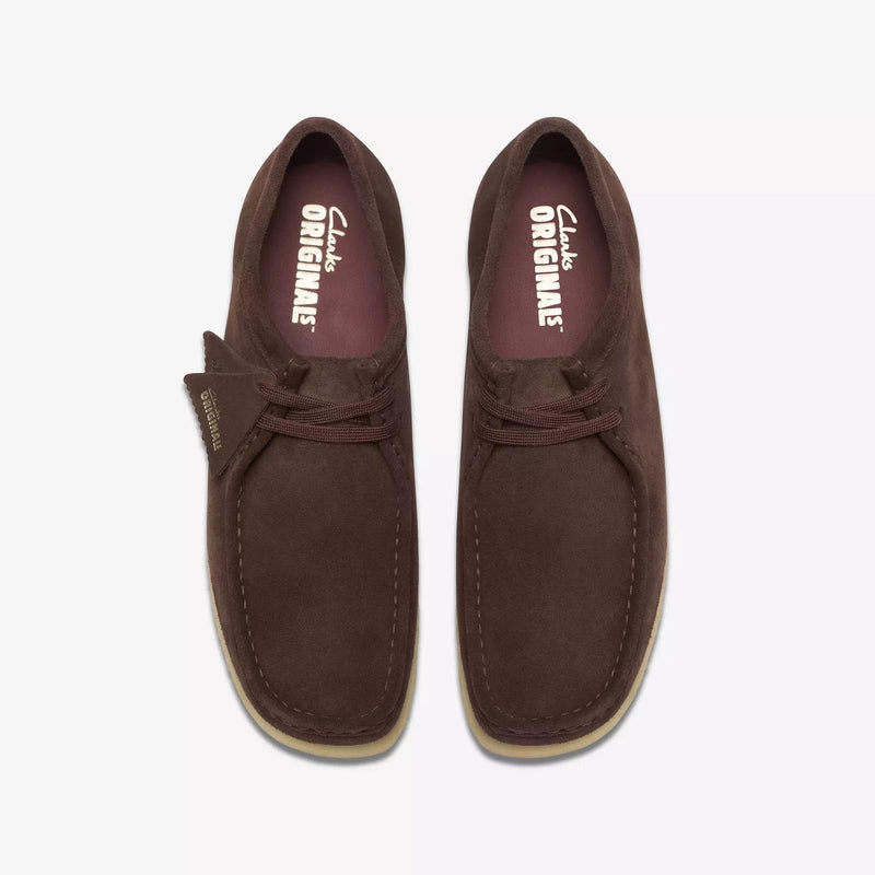 CLARKS Wallabee dark brown