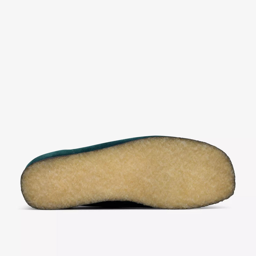 CLARKS Wallabee dark teal