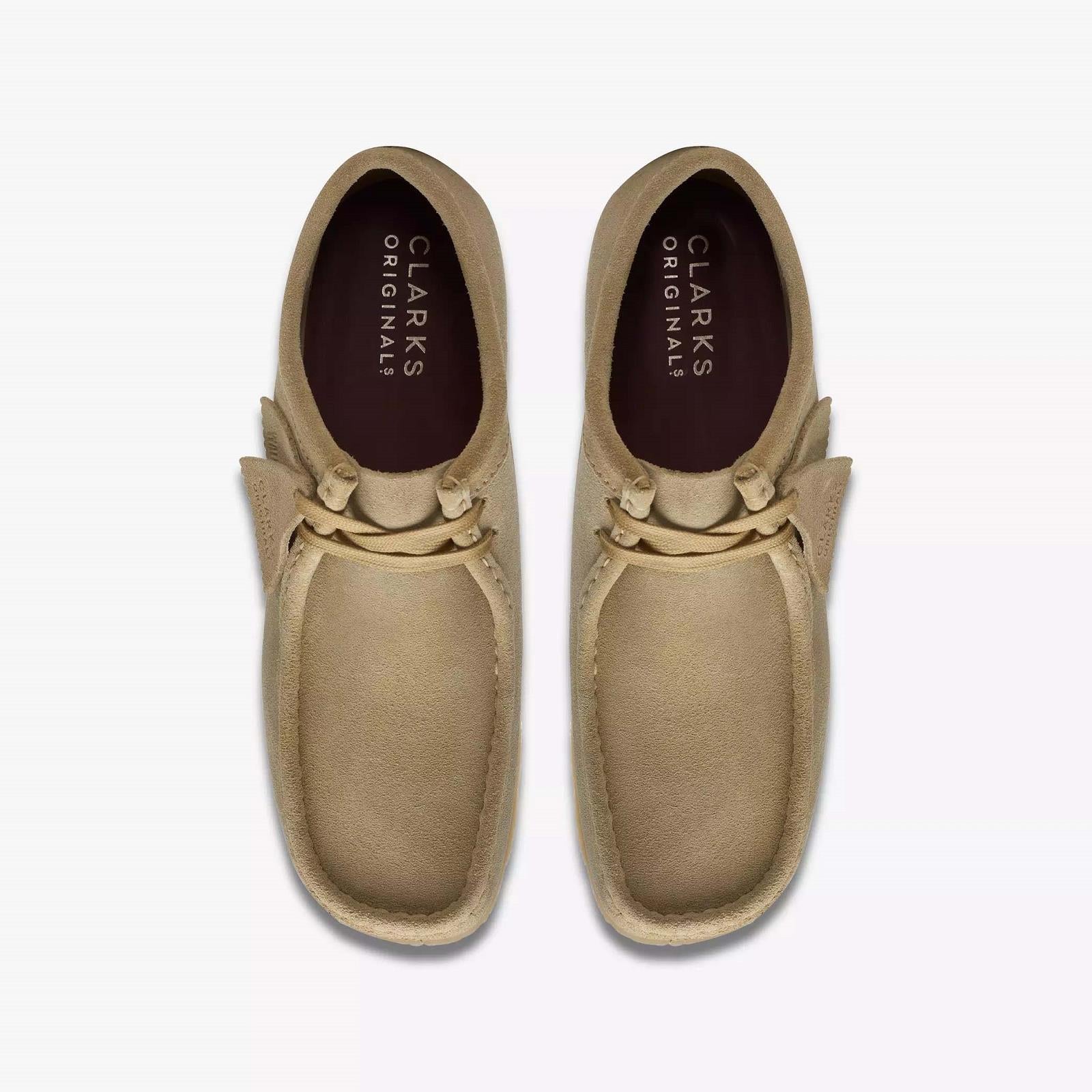 CLARKS Wallabee maple suede - Shop online at Monar