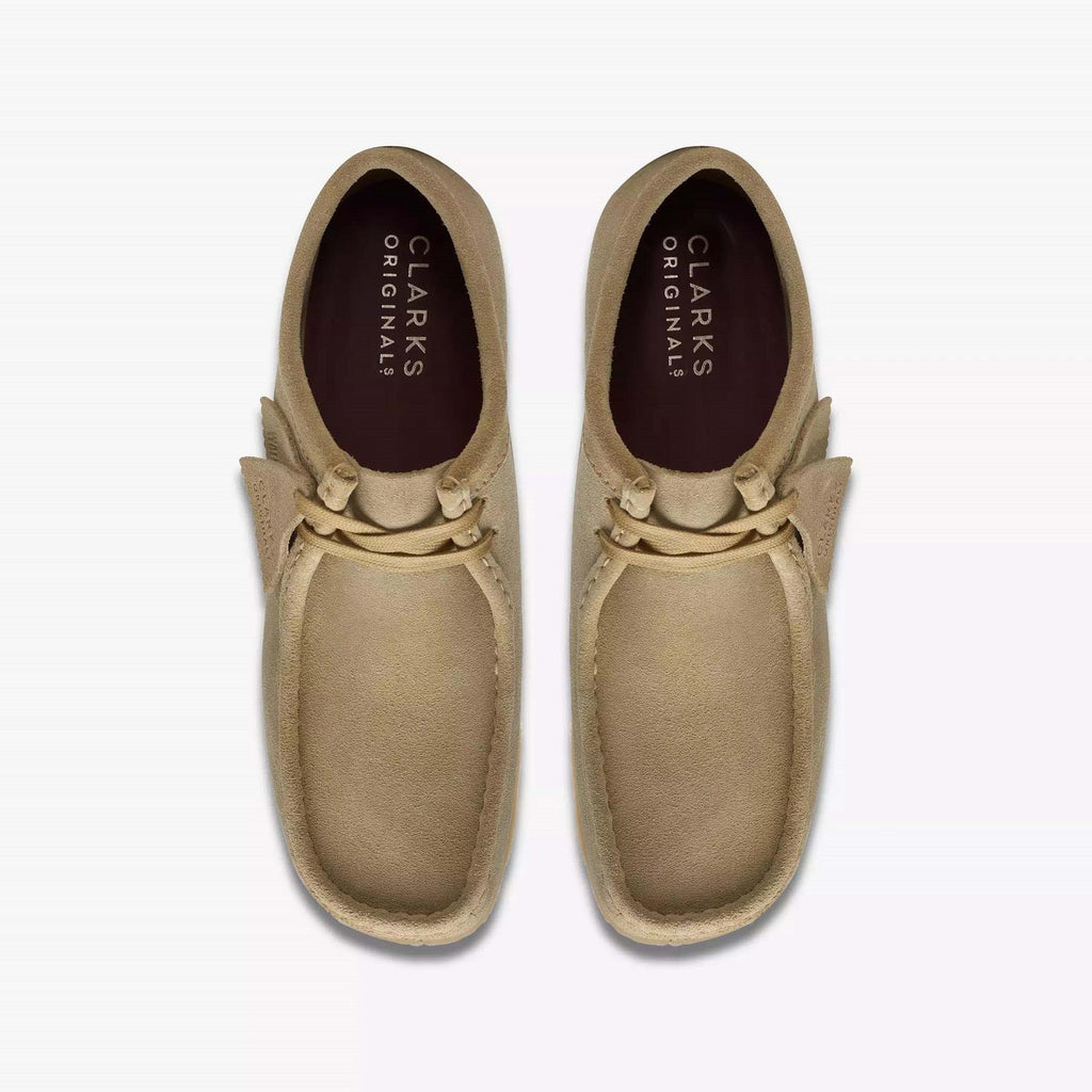 CLARKS Wallabee maple suede