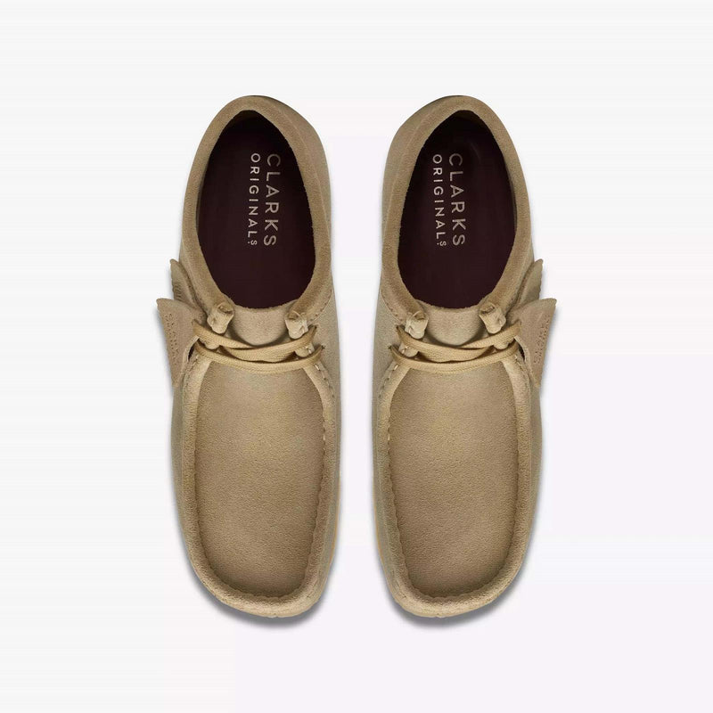 CLARKS Wallabee maple suede