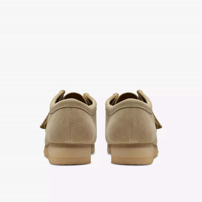 CLARKS Wallabee maple suede