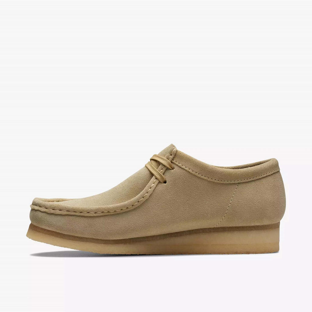 CLARKS Wallabee maple suede
