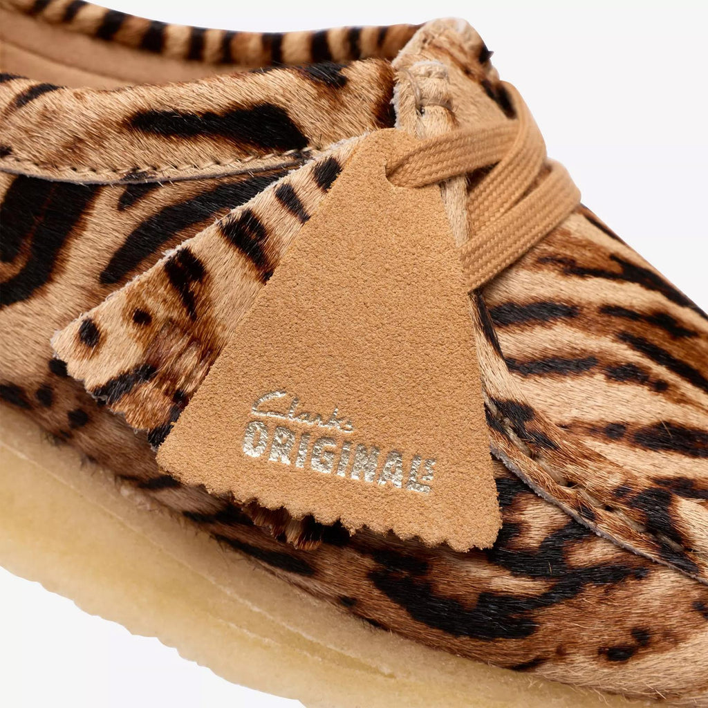 CLARKS Wallabee tiger print