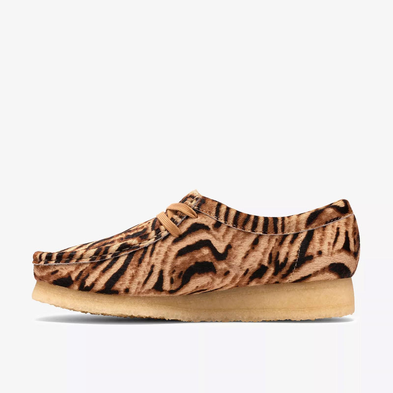 CLARKS Wallabee tiger print