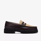 CLARKS Yukoner penny loafer brown combi