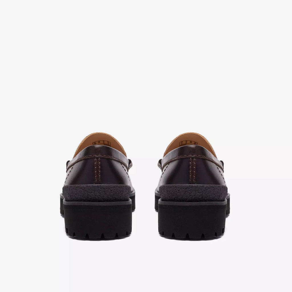 CLARKS Yukoner penny loafer brown combi