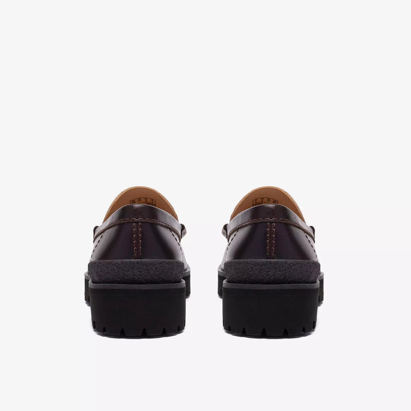 CLARKS Yukoner penny loafer brown combi